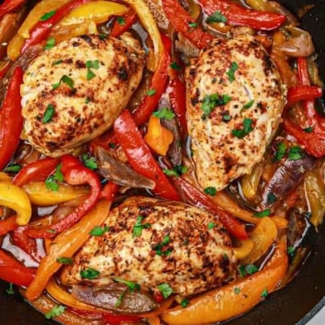 Pepper Chicken Breast.