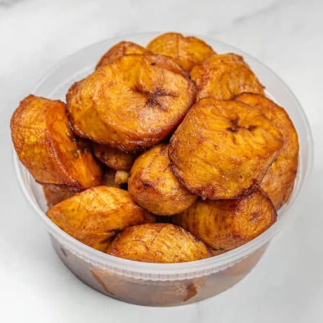 Fried Yellow Plantains.