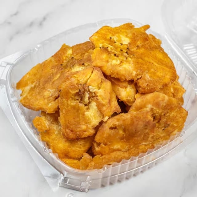 Fried Green Plantains.